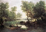 GAINSBOROUGH, Thomas River Landscape dg china oil painting reproduction